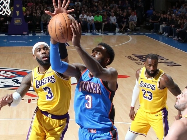 Shai Gilgeous-Alexander’ın 42 Sayılık Şovu ile Thunder, Lakers’ı 136-120 Mağlup Etti