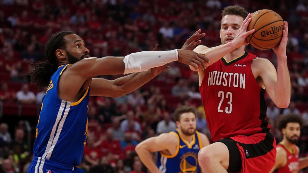 Warriors, Houston Rockets' Büyük Dönüşünü Game 7'de Bastırdı